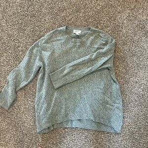 pretty blue sweater 100% cashmere